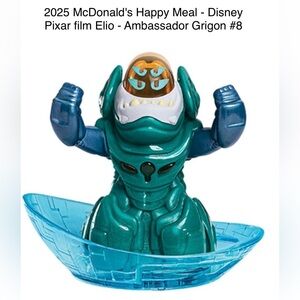 2025 McDonald's Happy Meal - Disney Pixar film Elio - Ambassador Grigon #8